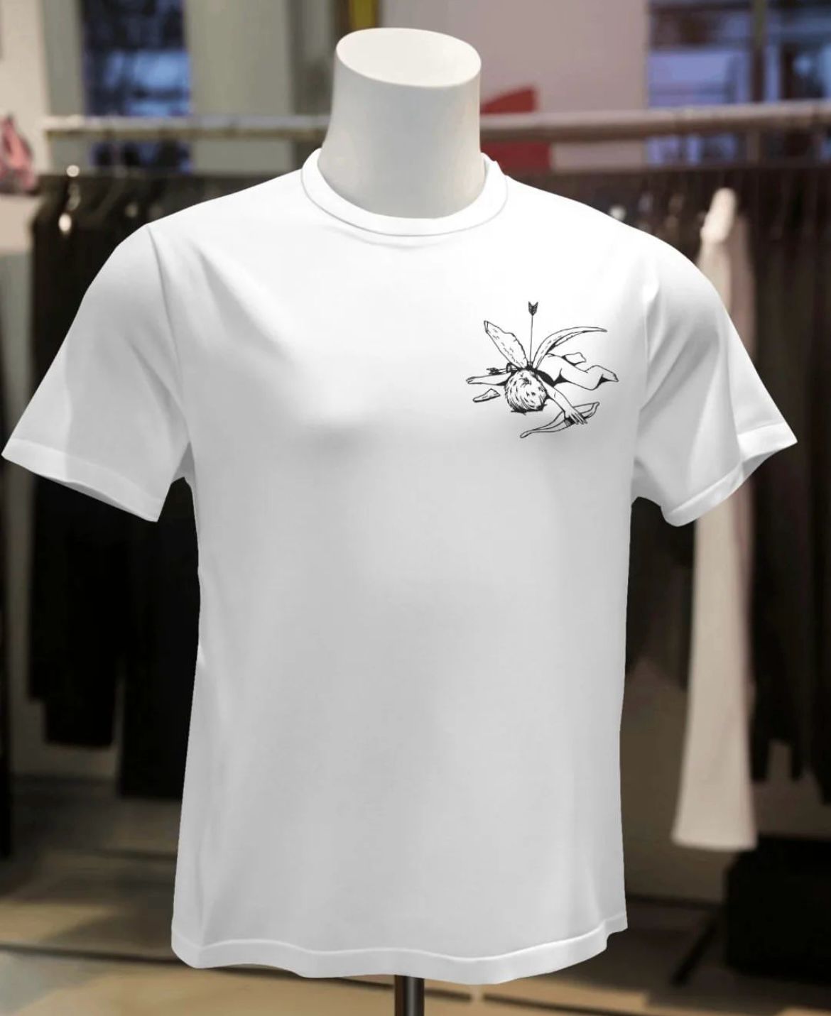 Camiseta Love You All The Life Blanca